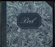 7 x 33T Jacques BREL Coffret Luxe 12" LP 72 x Titres PLAT PAYS -BARCLAY 8002/1à7