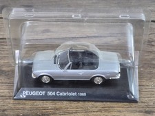 Voiture Miniature Peugeot 504 Cabriolet 1/43