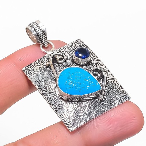 Pendentif pierre précieuse