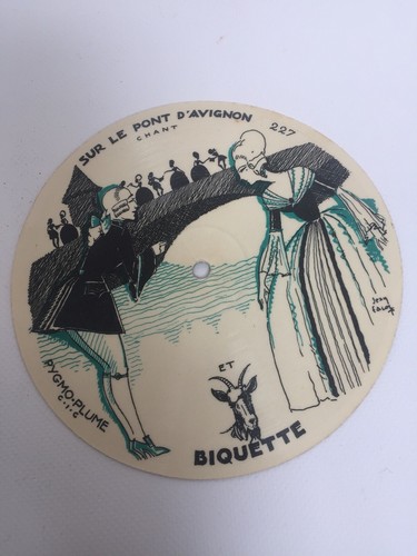 Disque pygmo plume gramophone - disque,