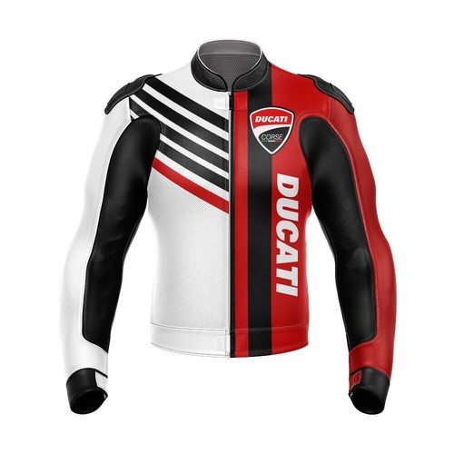 Ducati corse veste moto - veste, cuir
