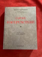 RARE - ACUPUNCTURE - COURS D'ACUPUNCTURE - NIBOYET - TOME 1 - 1977 - TBE