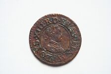 Denier Tournois Paris 1614 A