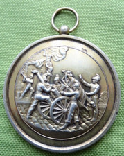 Médaille argent massif