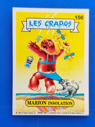 Les crados carte 156 marion - carte,