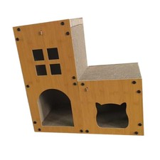 Maison de jeu pour chats, grattoir, cachette, centre d'activités
