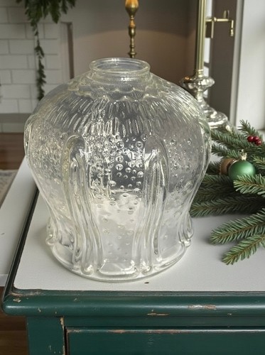 Globe verre vintage - en, pour