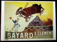Affiche repro Automobile