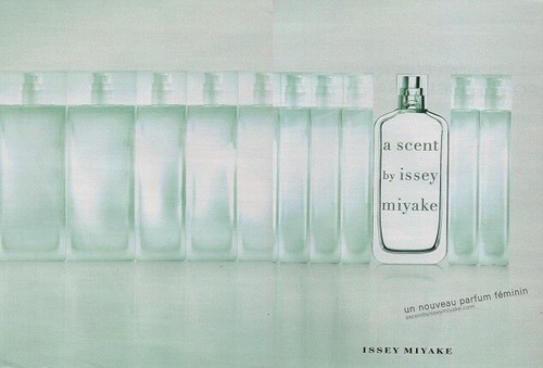 Publicité papier parfum - publicité,