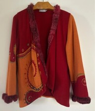 ? superbe gilet chic azuleros L 40 42 44