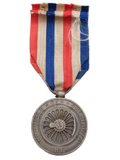 I4B/06/2025 (REF25607) Médaille civile des chemins de fer SNCF 1942 French Medal