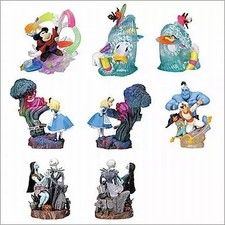 Lot de cinq mini figurines