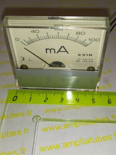 Galvanomètre 100 tableau - 100, ma