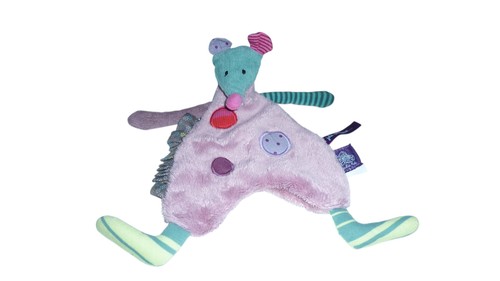 Doudou souris plat - -, les