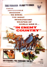 EN PAYS ENNEMI/ 1968/ AFFICHE