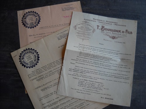Lettre courrier des ets - des, t