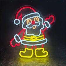 Enseigne au néon de Noël