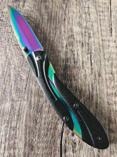 Couteau pliant puma tec noir - couteau,