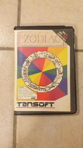 Jeu cassette zodiac boite - jeu,
