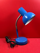 Lampe bureau vintage bleu - lampe,