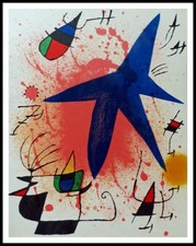 Joan MIRO : L'astre bleu