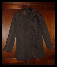 Joli/Blouson/Fine Doudoune/Marron/Mode/Capuche/Chaud, 38/40/42, Neuf