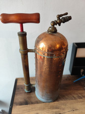 Ancien Pulvérisateur Floraly En Cuivre