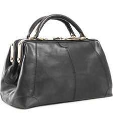 Sac à main en cuir Noir Femme