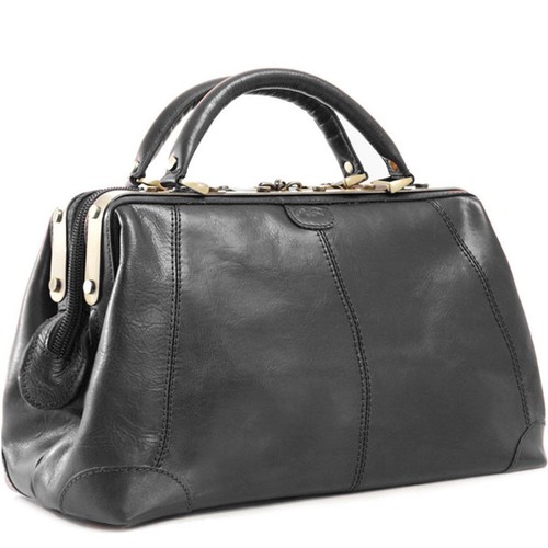 Sac main cuir noir - main,