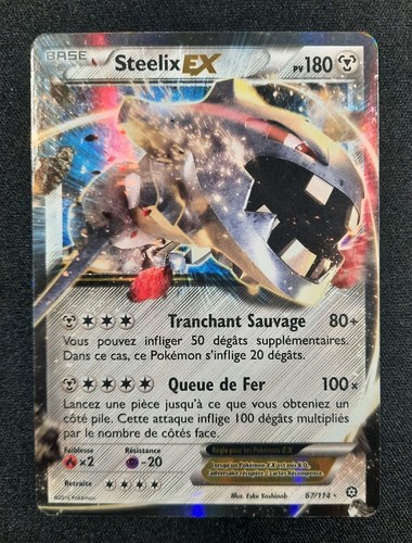 Carte pokémon steelix ex - pokémon,