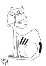 Dessin " Chat Adidas "