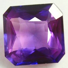Musgravite naturelle certifiée Sri Lanka de 7,55 ct 11 x 11 mm Asscher superb...