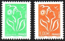 FRANCE - TIMBRES MARIANNE DES