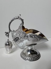 sucrier métal argenté