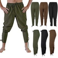 Hommes Cheville Lacet Pantalon