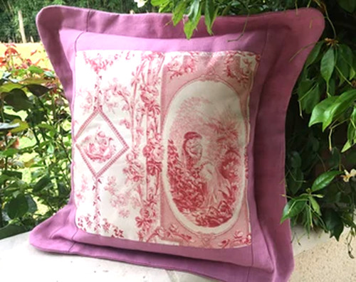 Housse coussin toile de - de,