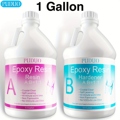 Gallon epoxy resin kit with - epoxy,