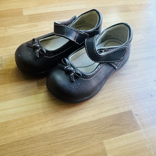 Pediped brown girls shoe strap - girls,