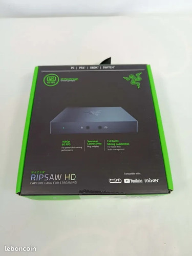 Carte capture vidéo razer - capture,