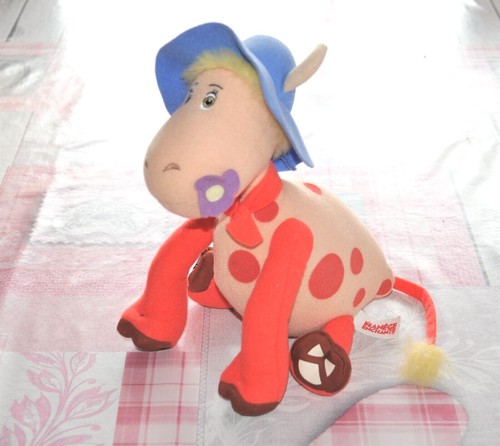 Peluche vache azalée - peluche, du