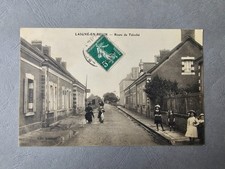 CPA / Carte postale ancienne - LAIGNE EN BELIN - Route de taloché (72)