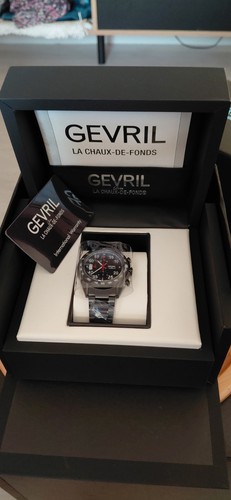 Montre gevril homme 48312b - montre,