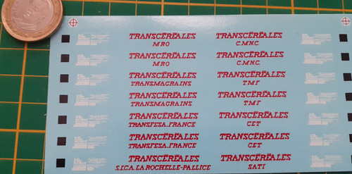 Decals decalcomanie pour train - pour,