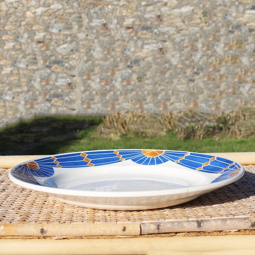 Ancien plat rond en - ancien, cm