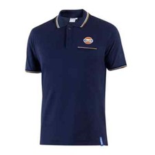Polo sparco gulf - pocket, bleu