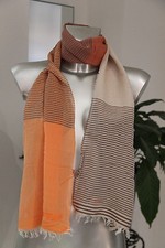 joli foulard écharpe en viscose NAPAPIJRI 168 X 35 en   EXCELLENT ÉTAT