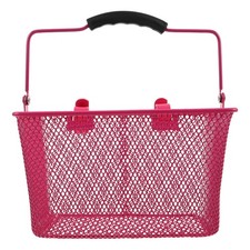 Panier avant de vélo : Panier de vélo en fil métallique pour garçons