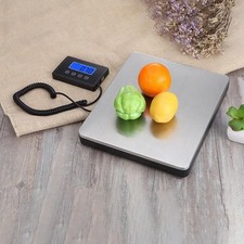 Balance postale num��rique en acier inoxydable avec fonction tare et ��cran LCD