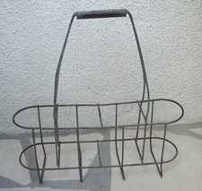 Ancien porte bouteilles - ancien, panier