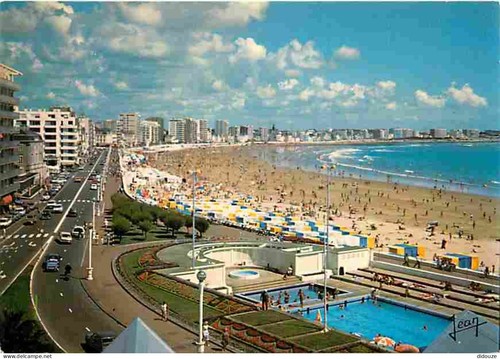 Carte postale les - 85,